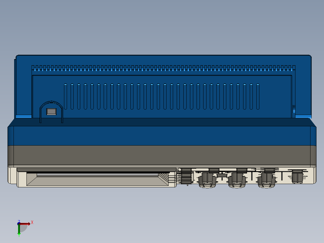 示波器(14)俯视图