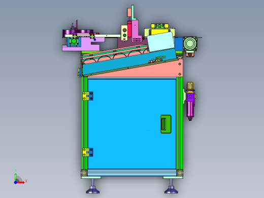 轴承生产用硬度检验装置前视缩略图