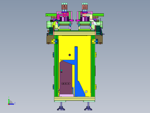 轴承生产用硬度检验装置左视缩略图