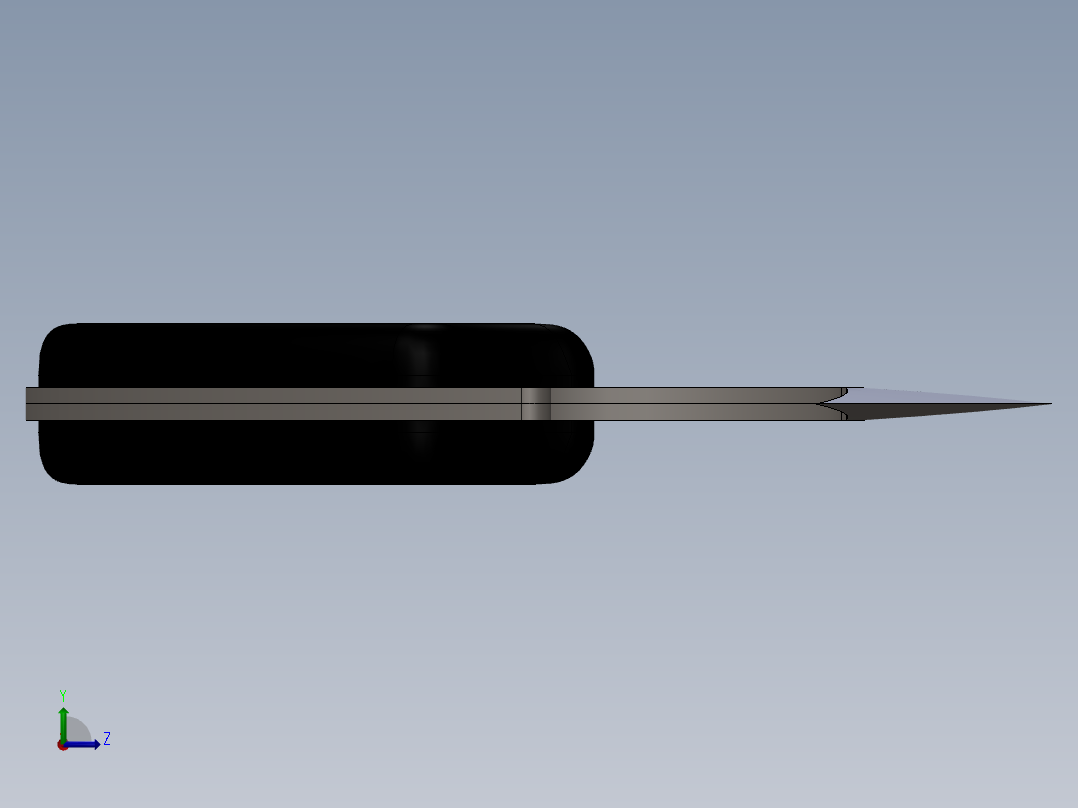 爪子刀、刀(9)左视图
