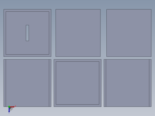 “亚克力存钱罐盒 – 激光切割