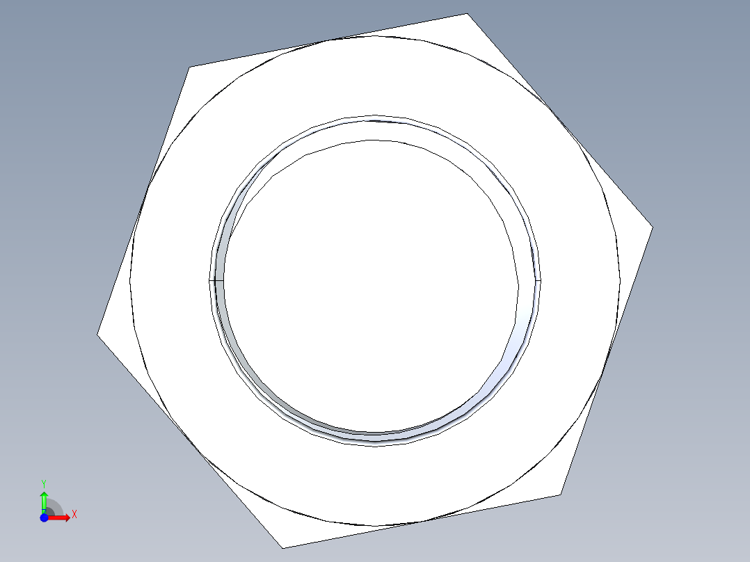 A0003909-M36 六角螺栓 DIN933 套件前视图