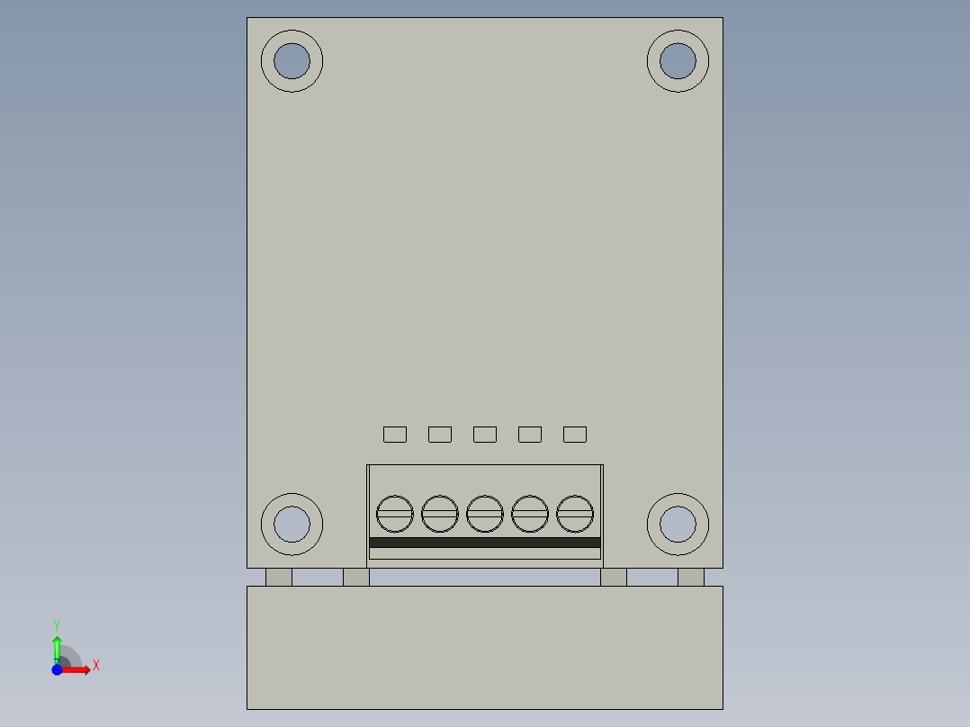 电控柜-111H000844松下通讯接插件AFPX-COM6前视图