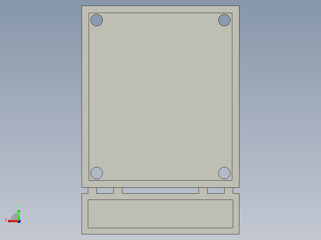 电控柜-111H000844松下通讯接插件AFPX-COM6后视图
