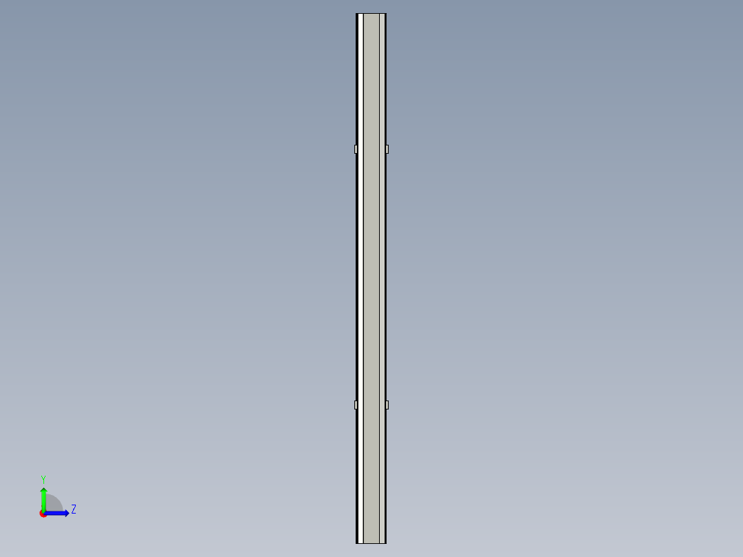 抓取升降组件左视图