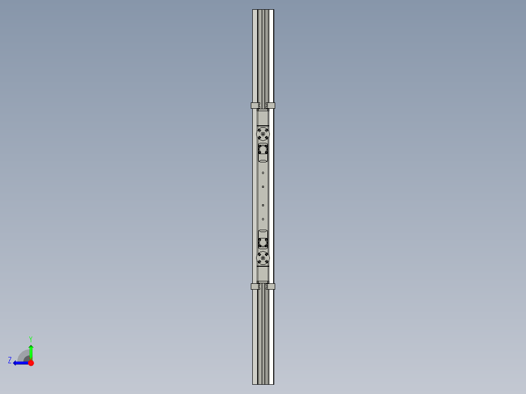 抓取升降组件右视图