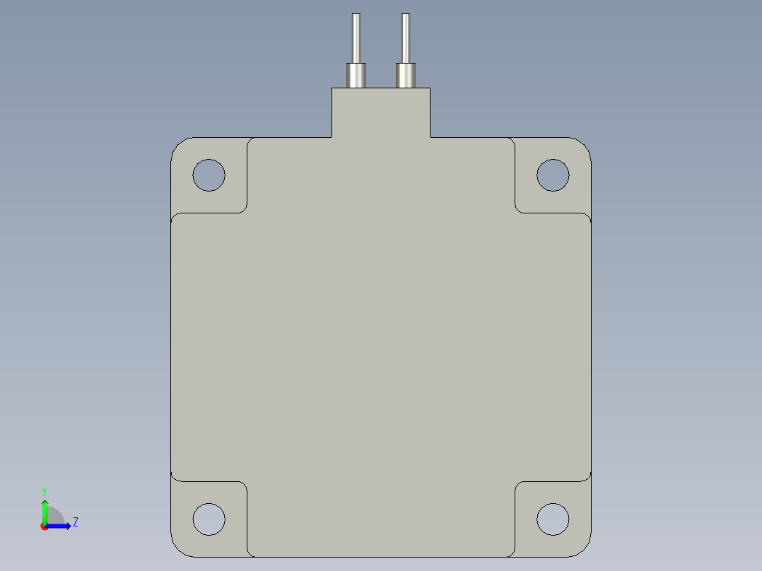 两相86系列混合式闭环步进电机86SBYG250DS-SAKSML-0601左视图