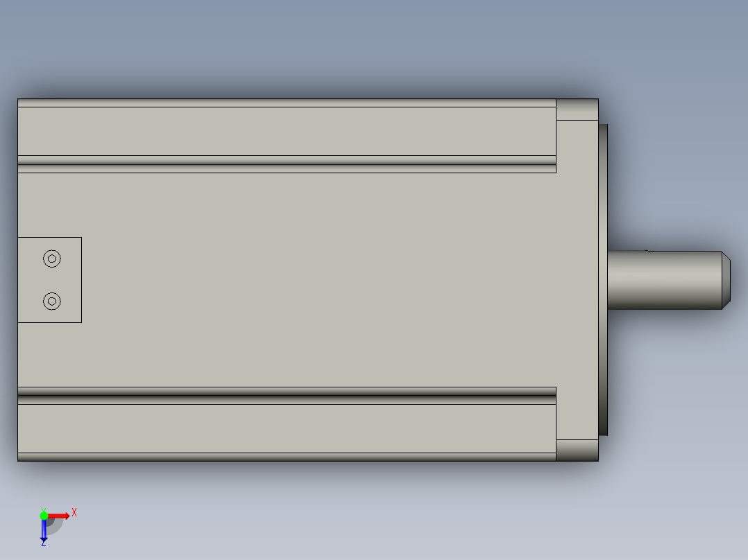 两相86系列混合式闭环步进电机86SBYG250DS-SAKSML-0601俯视图