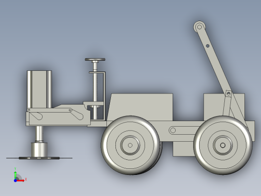 山丘山地手扶式除草机前视缩略图