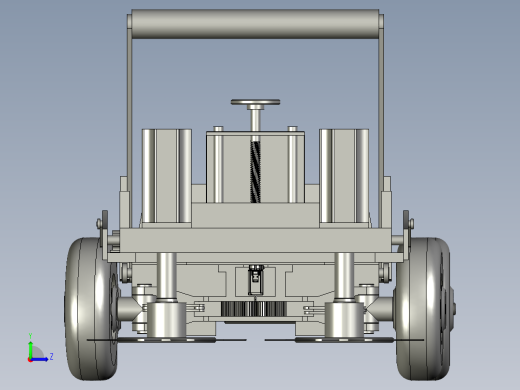 山丘山地手扶式除草机左视缩略图