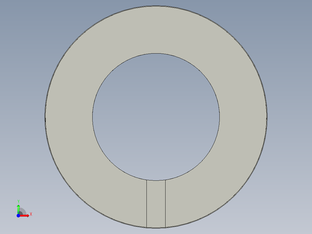 MGB3508P-20VXP从动轴磁力轮前视图