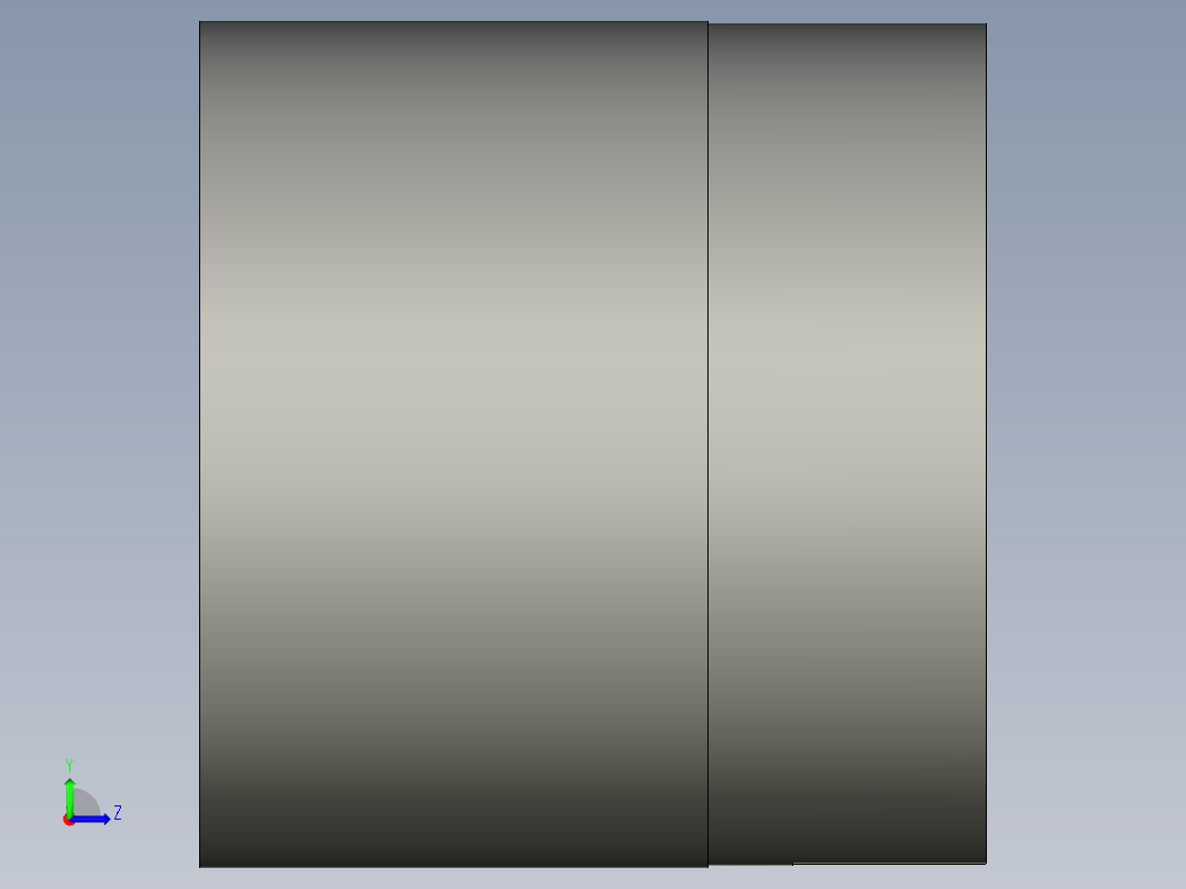 MGB3508P-20VXP从动轴磁力轮左视图