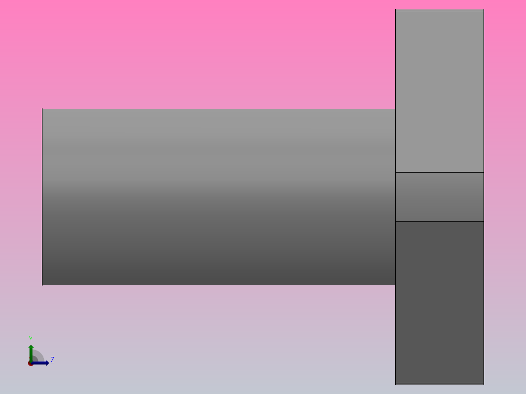 无挡圈双轴承L尺寸指定型轴承座组件_BDLDK-67-8-2Z-40-A左视图