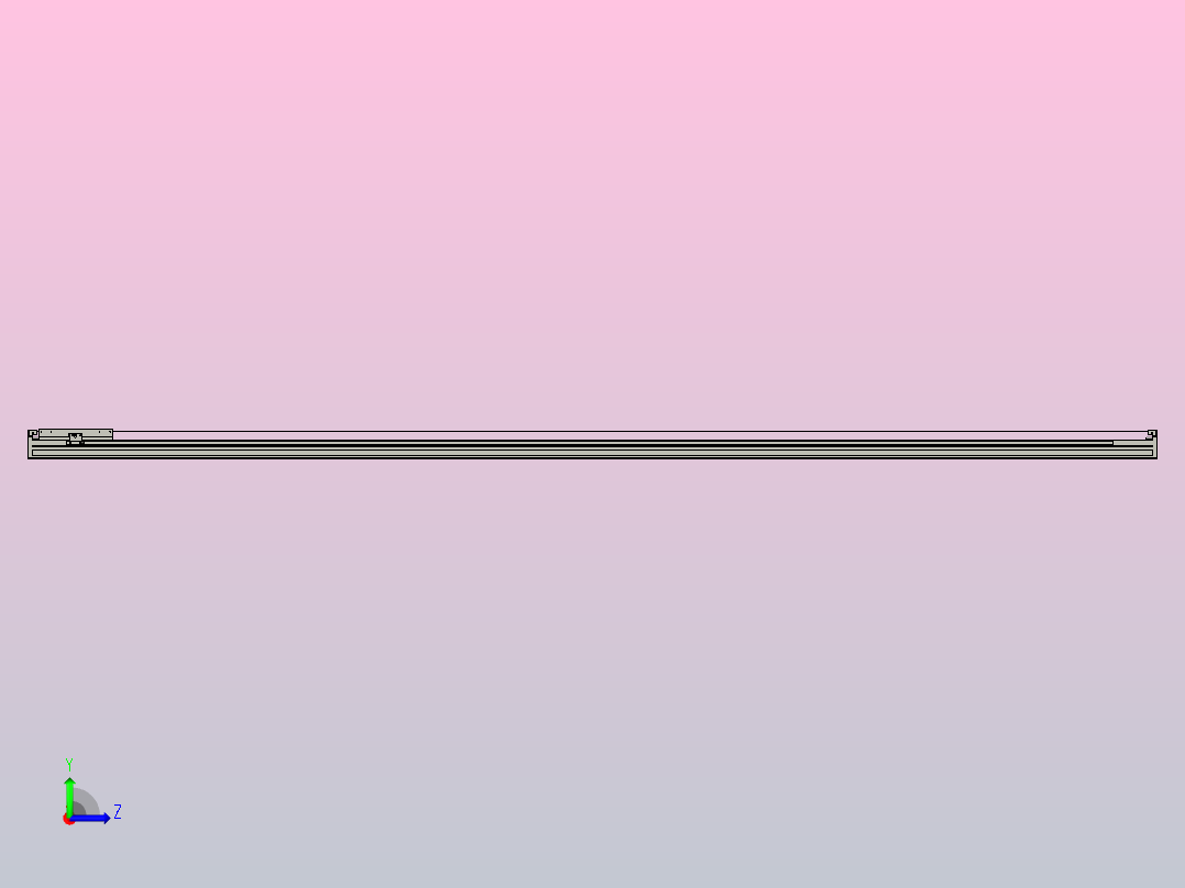 直驱直线电机轴TPA-LNP3-140-55C4-1-L3480-3-C-10-N3左视图