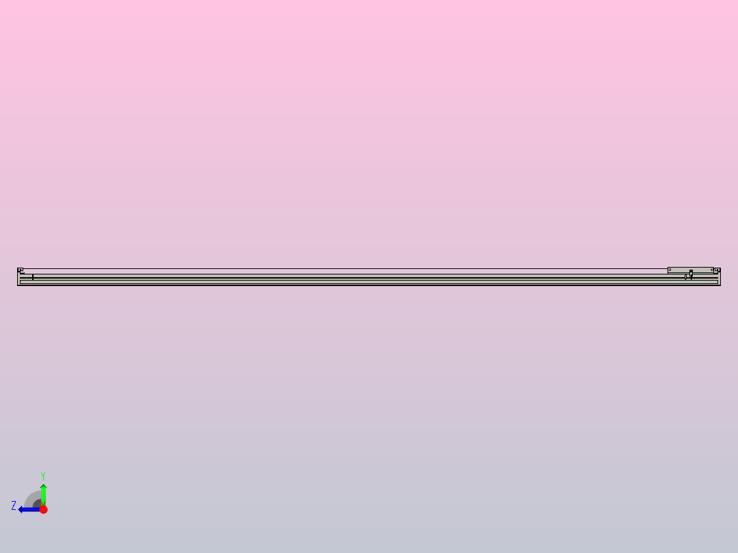 直驱直线电机轴TPA-LNP3-140-55C4-1-L3480-3-C-10-N3右视图