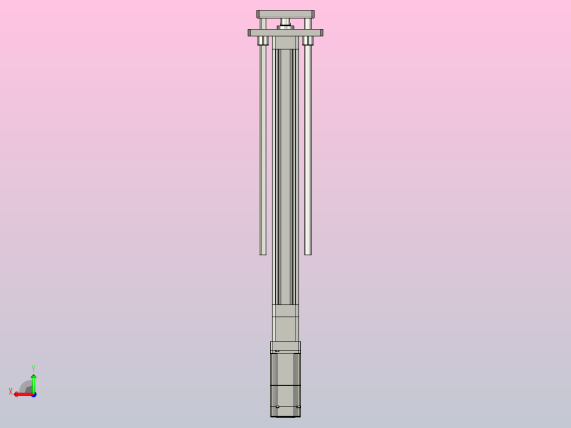 轻载电动缸TPA-ESR40-1210C-L400-M-QDX-W-P40-C3后视缩略图