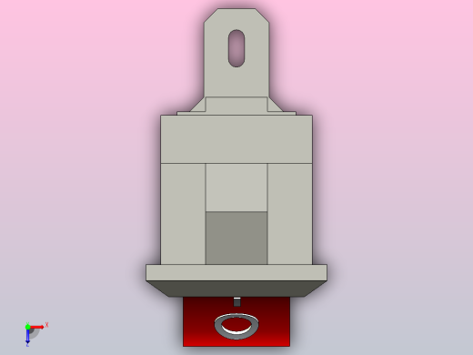 小外壳安装塑料翘板开关俯视缩略图