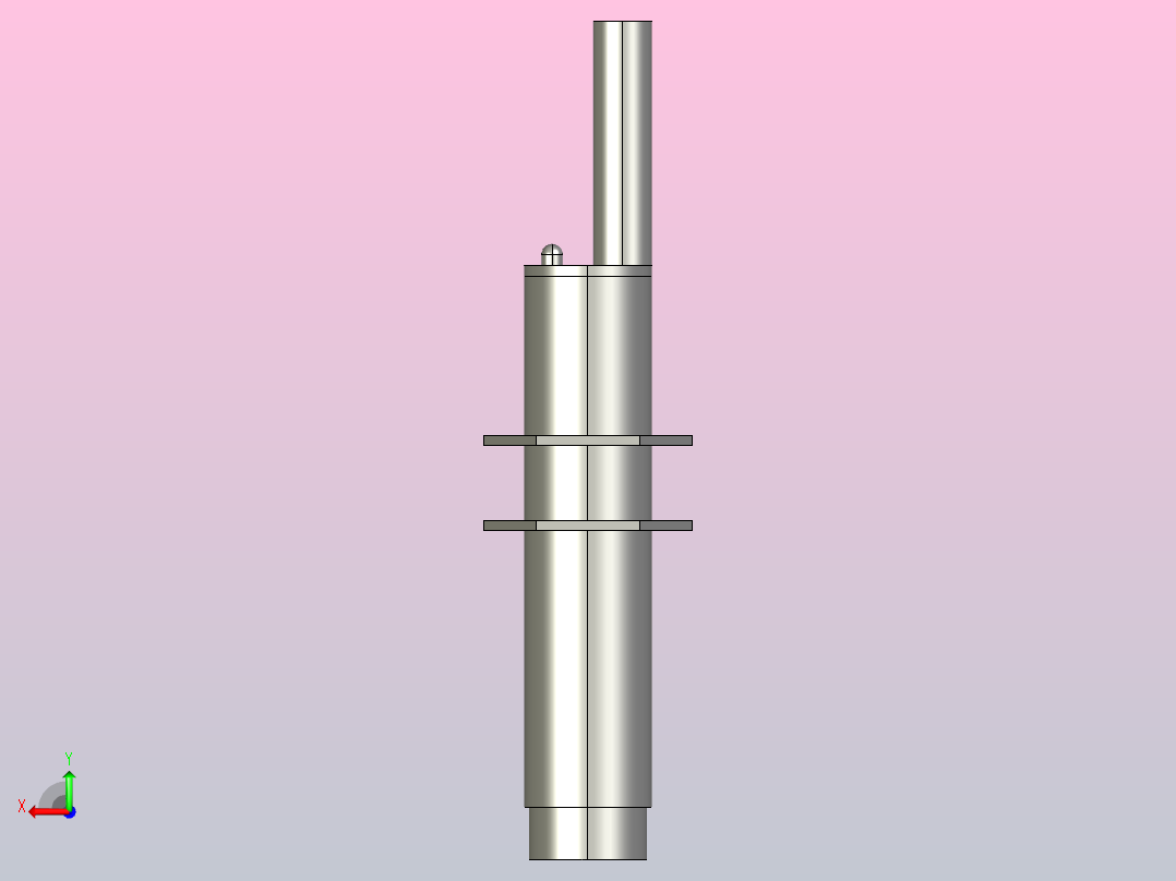 12毫米电感-电容接近传感器的简化设计后视图