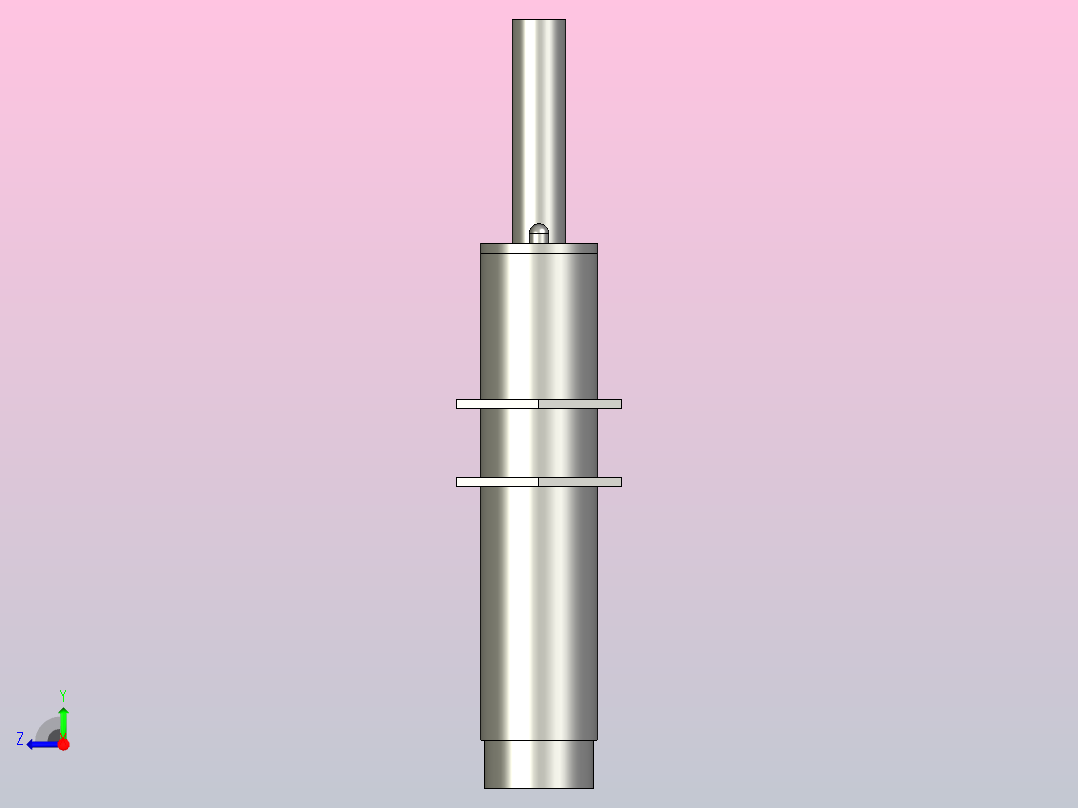 12毫米电感-电容接近传感器的简化设计右视图