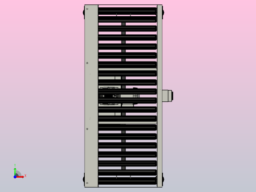 连锁驱动的辊传送带前视缩略图
