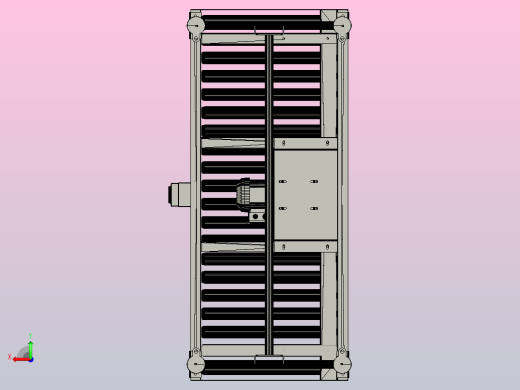 连锁驱动的辊传送带后视缩略图