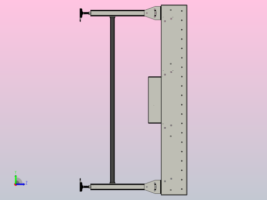 连锁驱动的辊传送带左视缩略图
