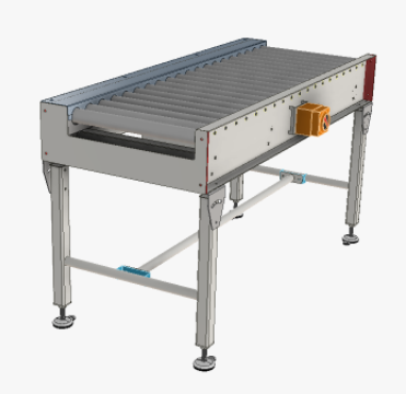 连锁驱动的辊传送带缩略图