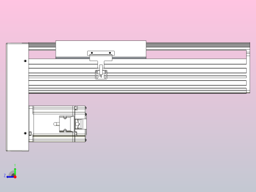 日规模组半封闭丝杆TPA-HNR-202D-2510C-L150-MP-Y-P75-N3右视缩略图