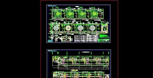 2.4X18M回转烘干机传动部装图CAD图纸》缩略图