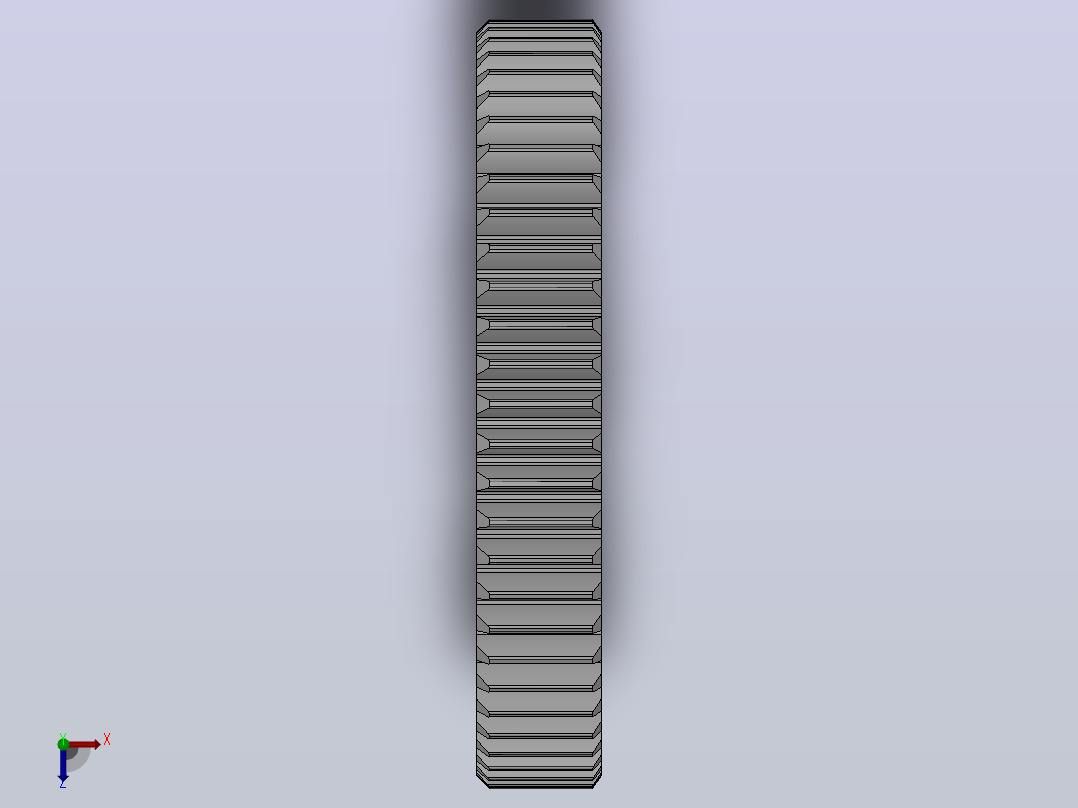 标准型模数2直齿轮压力角20°[GSEHK-2-60-20-dk12-A]俯视图