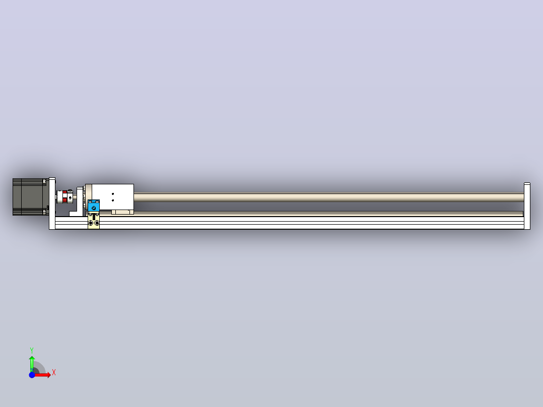 FSL40 直线模组[FSL40 E600 10C7-BC-B57]前视图