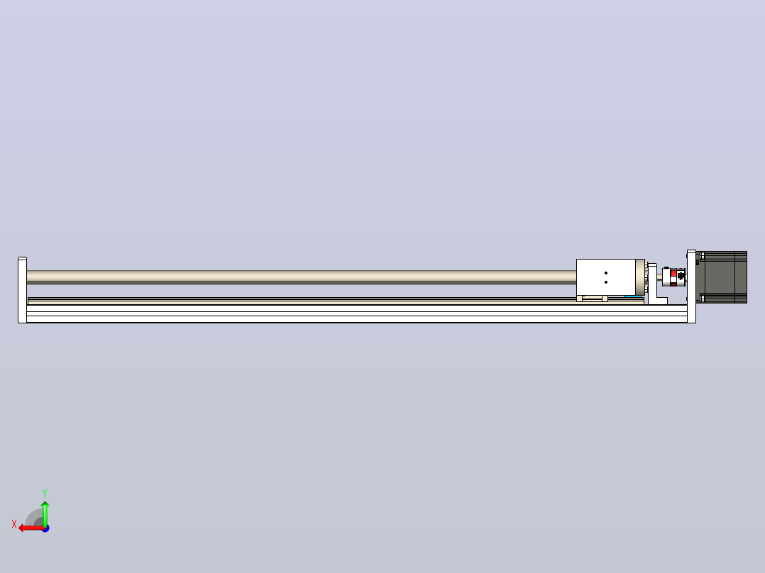 FSL40 直线模组[FSL40 E600 10C7-BC-B57]后视图