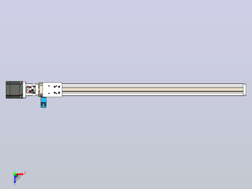 FSL40 直线模组[FSL40 E600 10C7-BC-B57]俯视缩略图