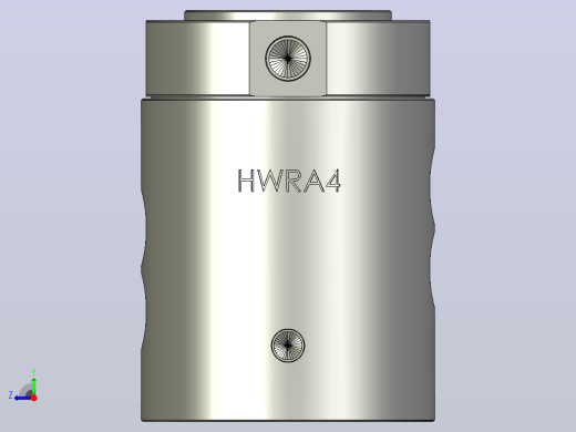 HWRA4单转盘法兰盘型 旋转接头右视缩略图