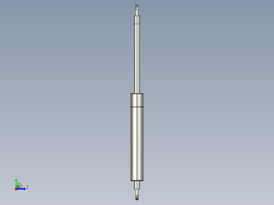 gsb22-e-e-s100_asm氮气弹簧左视图