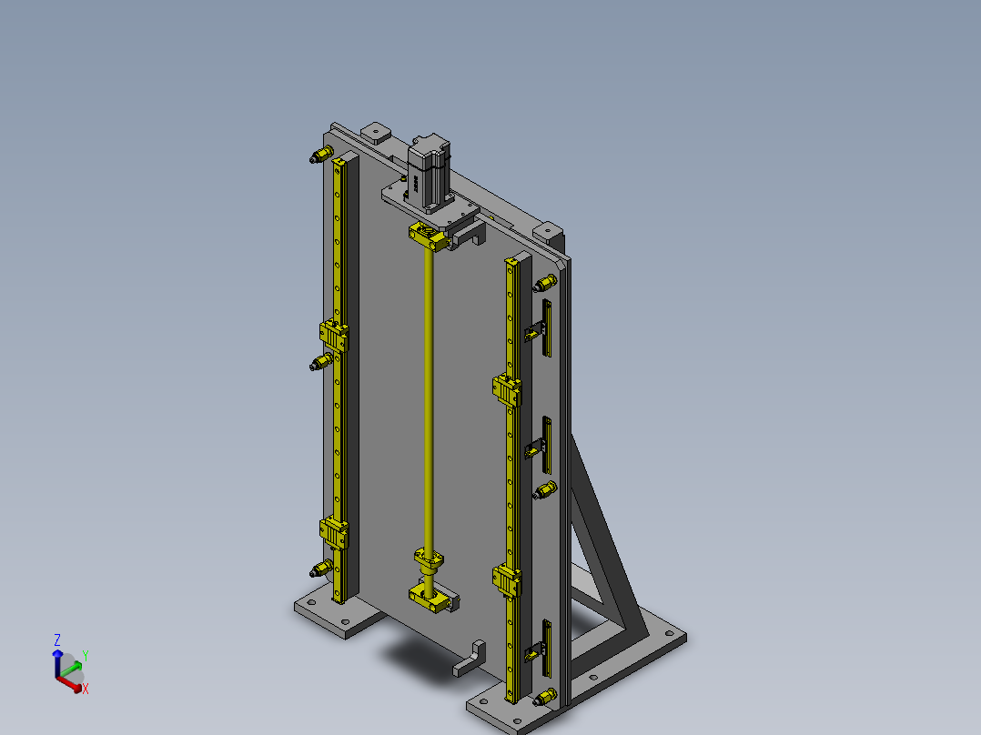 输送机升降回转机构