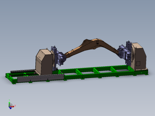 K3462-新型可调头尾架式焊接变位机