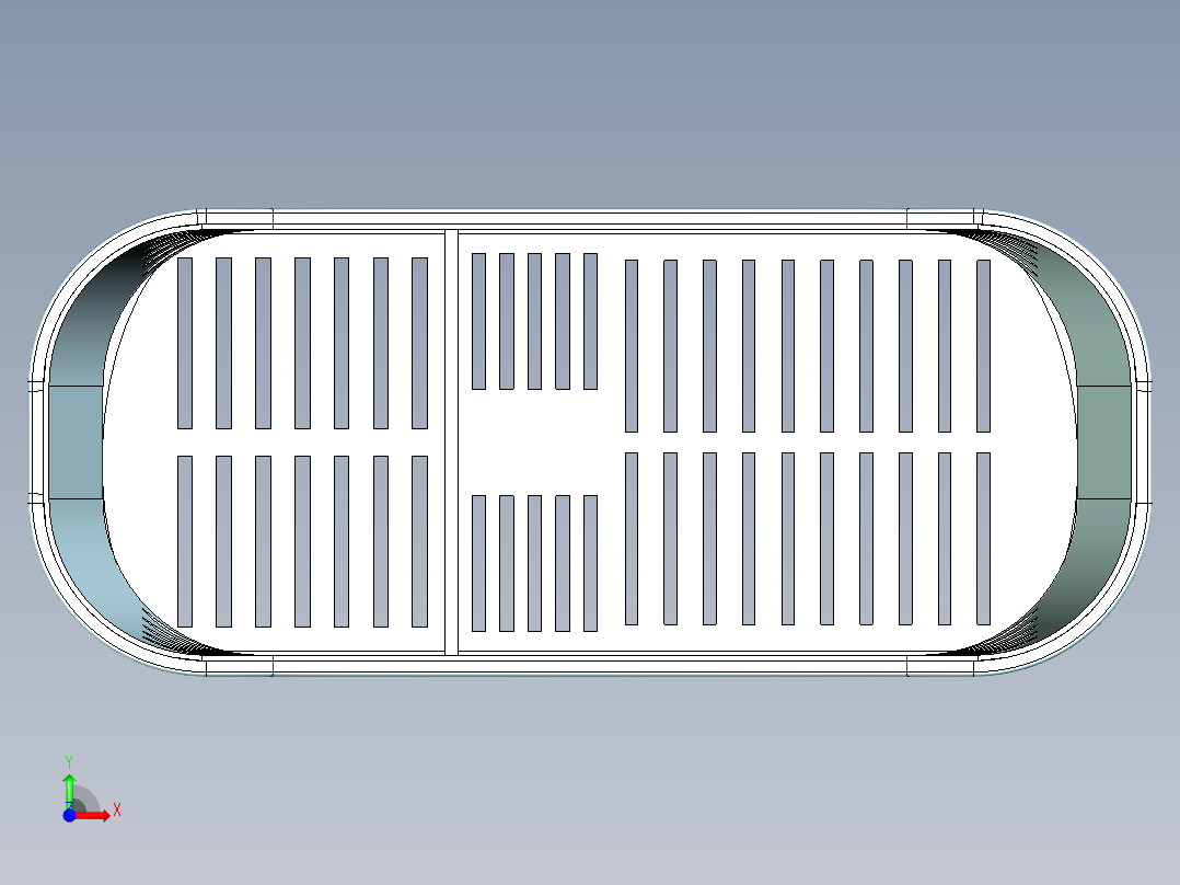 牙刷收纳篮（前视图