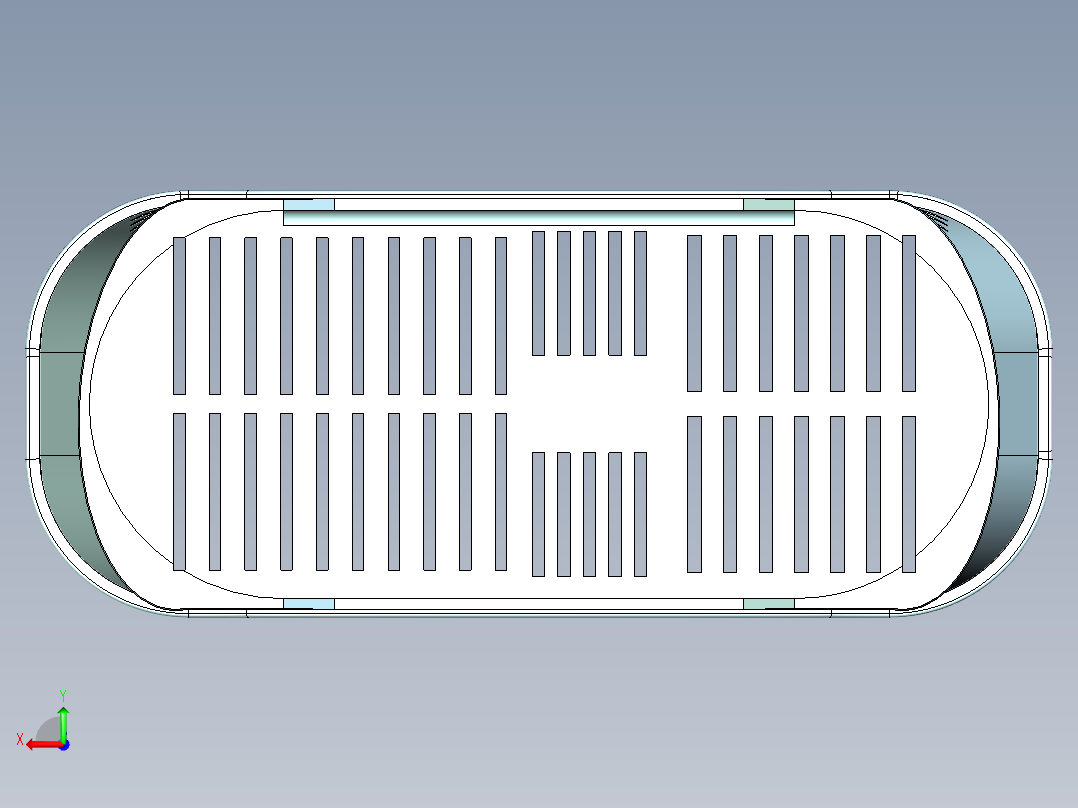 牙刷收纳篮（后视图