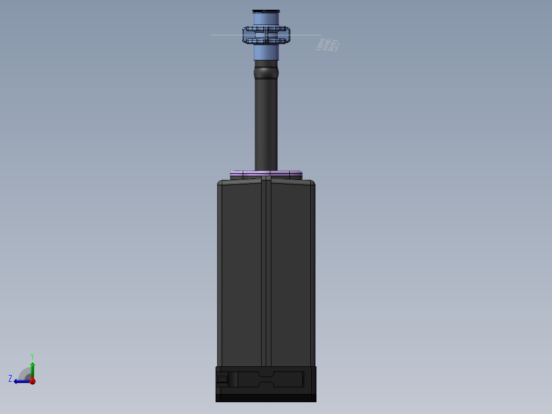 SG1024喷头模型右视图