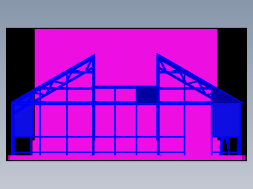 utocad 冬季花园设计图纸