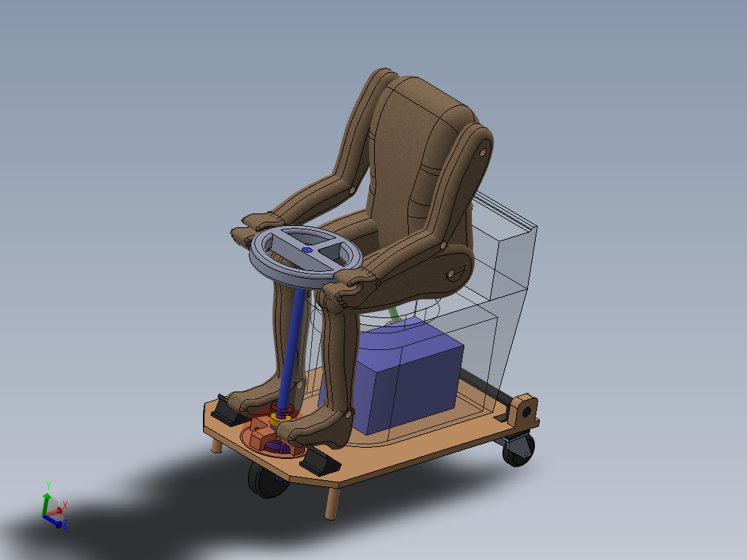 电动马桶卡丁车