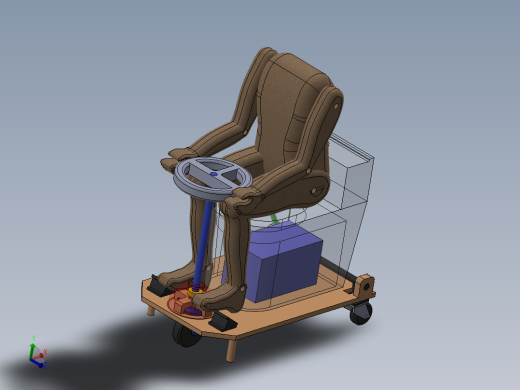 电动马桶卡丁车