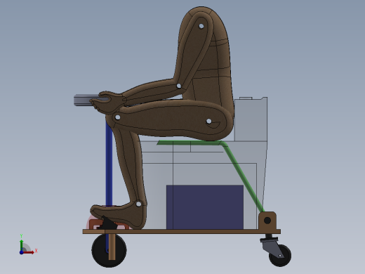 电动马桶卡丁车前视缩略图