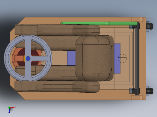 电动马桶卡丁车俯视缩略图