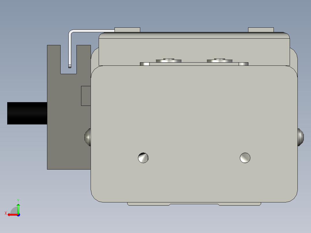 Toyo东佑达直线模组-ETH6-300-BC+煞車-M5后视图