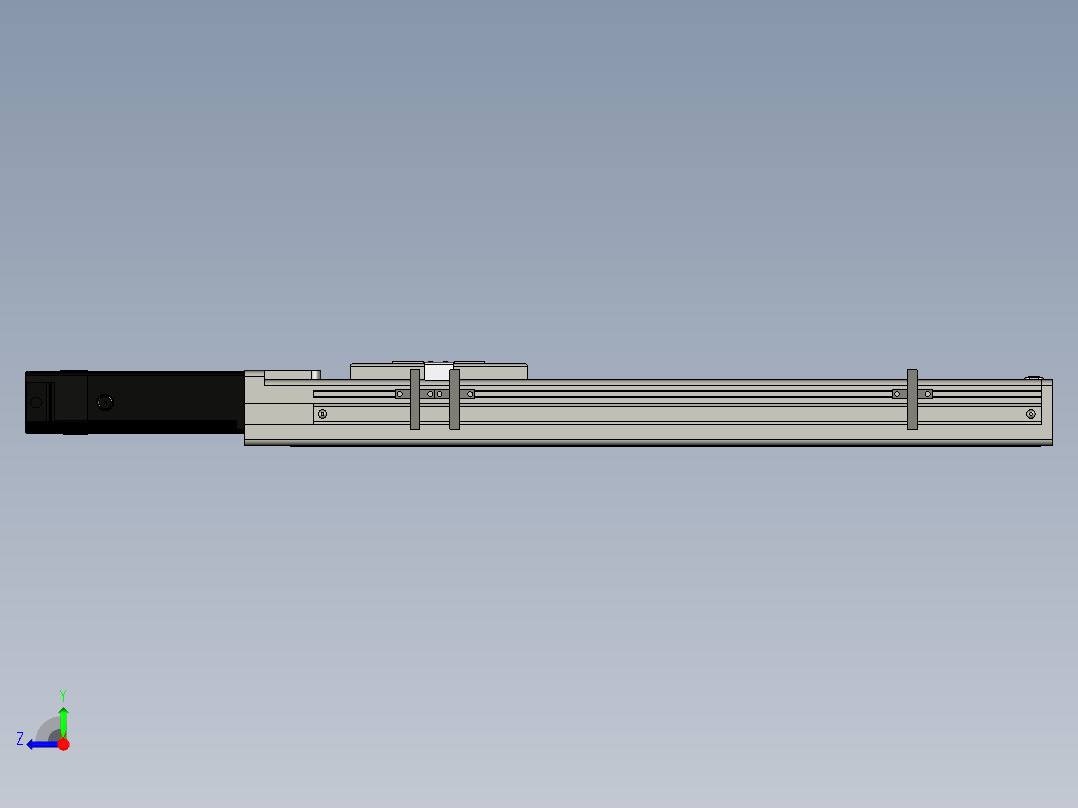 Toyo东佑达直线模组-ETH6-300-BC+煞車-M5右视图