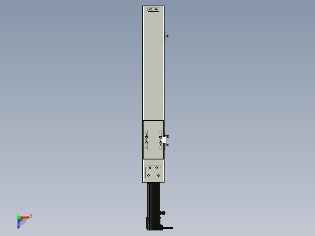 Toyo东佑达直线模组-ETH6-300-BC+煞車-M5俯视图