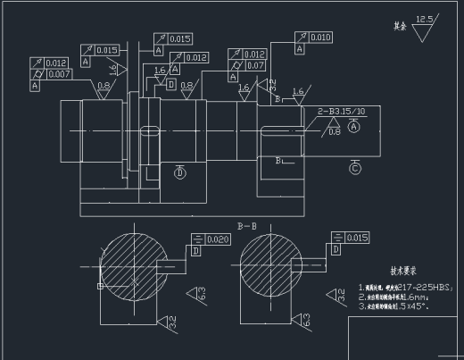 单级圆柱齿轮减速器缩略图