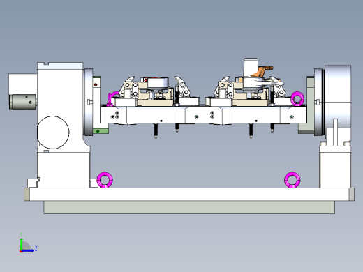 液压夹具左视缩略图
